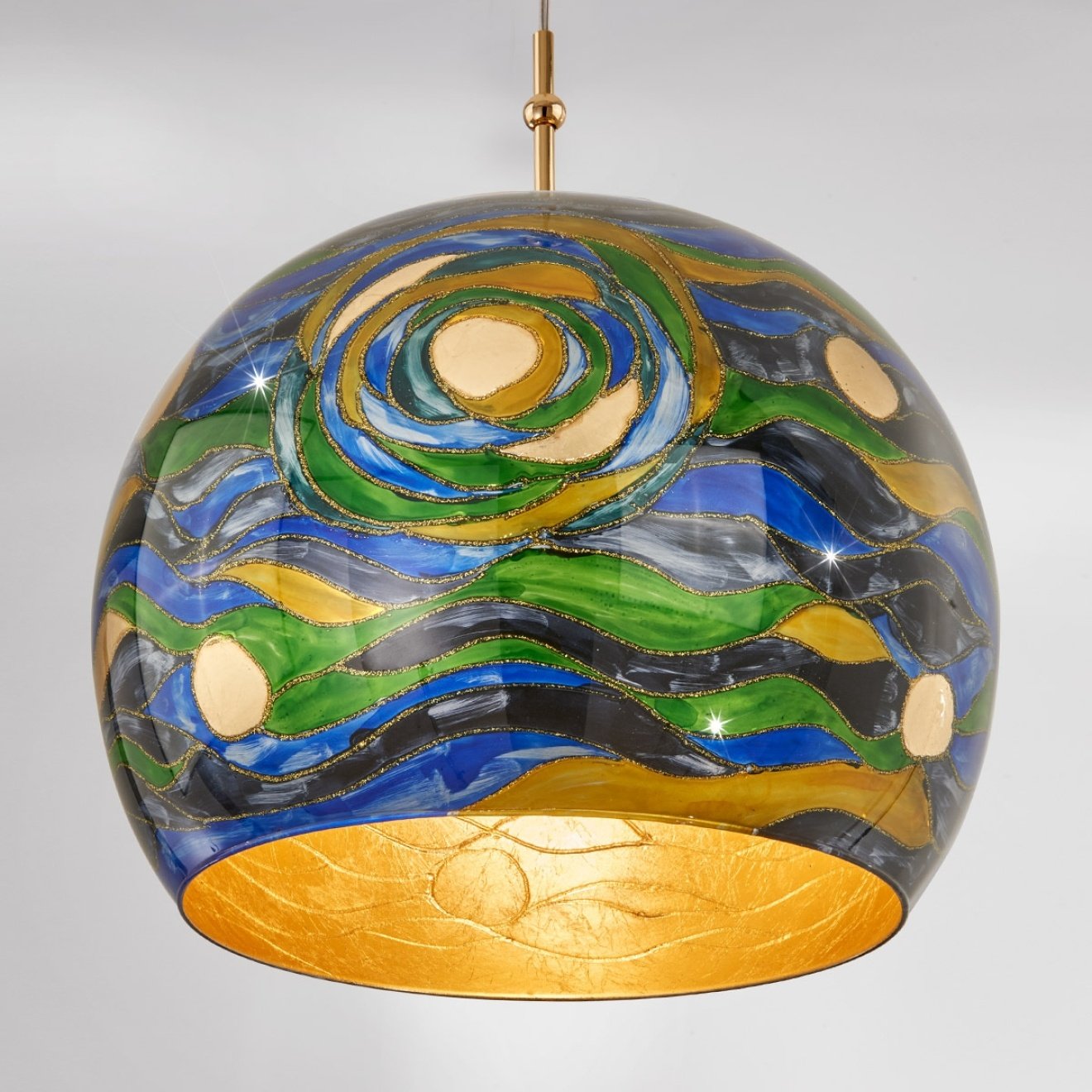 Подвесной светильник Luna Kolarz 0392.31L.3.AQ.BG
