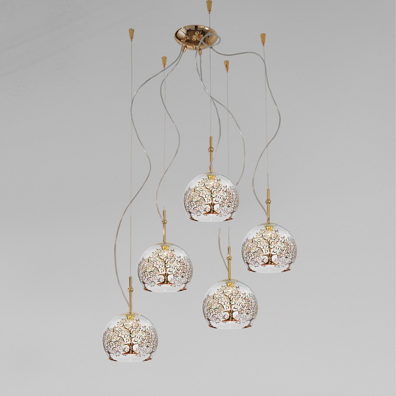 Подвесной светильник Luna Kolarz 0392.35.3.AL.MT