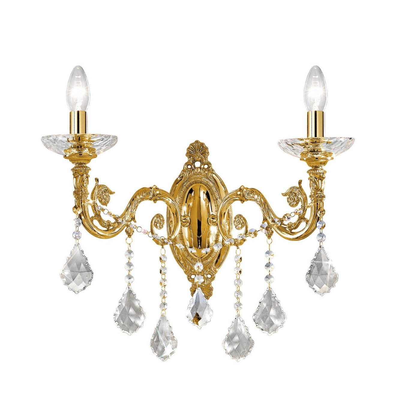 Бра Contarini Crystal Kolarz 1299.62.15.SPT