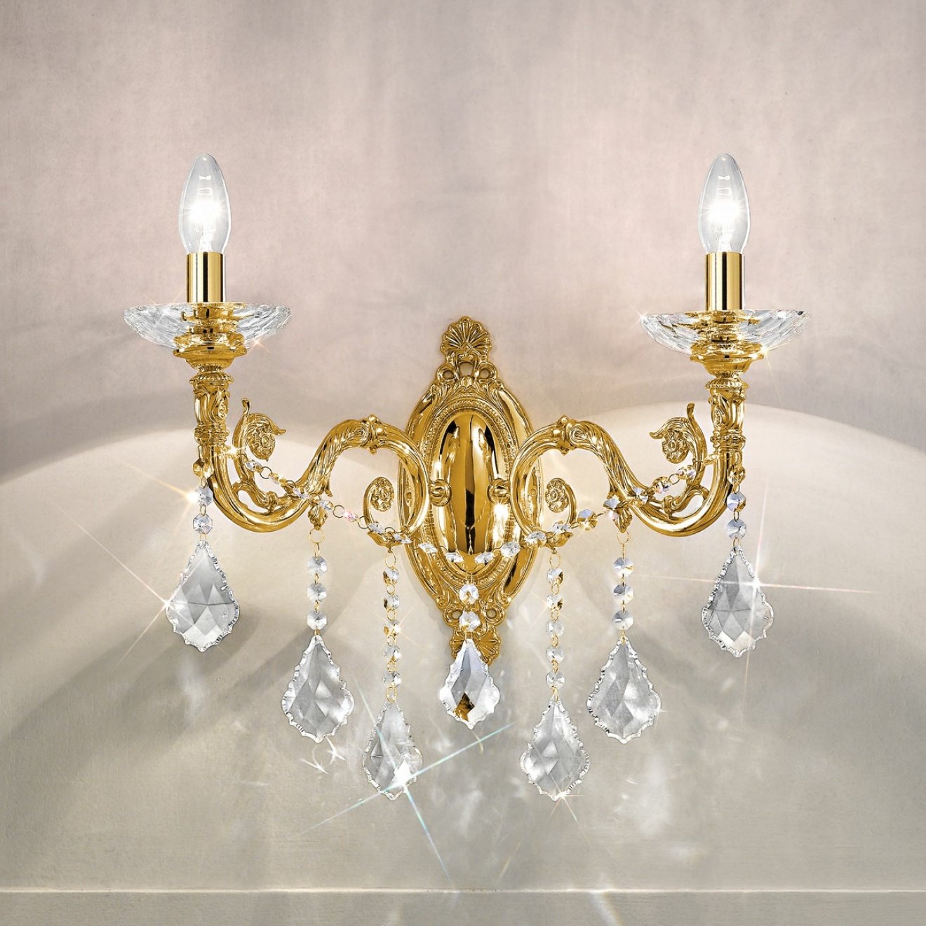 Бра Contarini Crystal Kolarz 1299.62.15.SPT