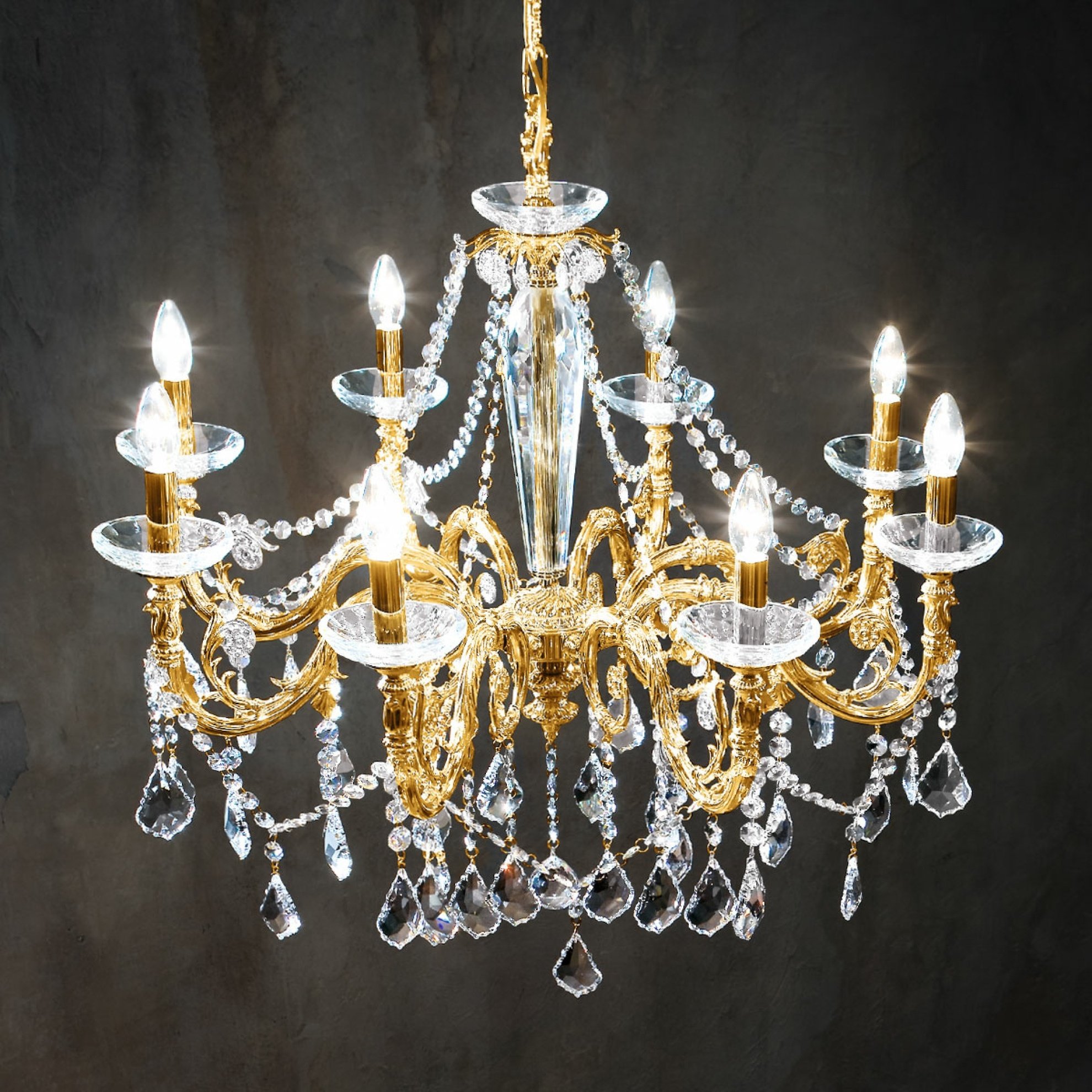 Люстра Contarini Crystal Kolarz 1299.88.15.SPT