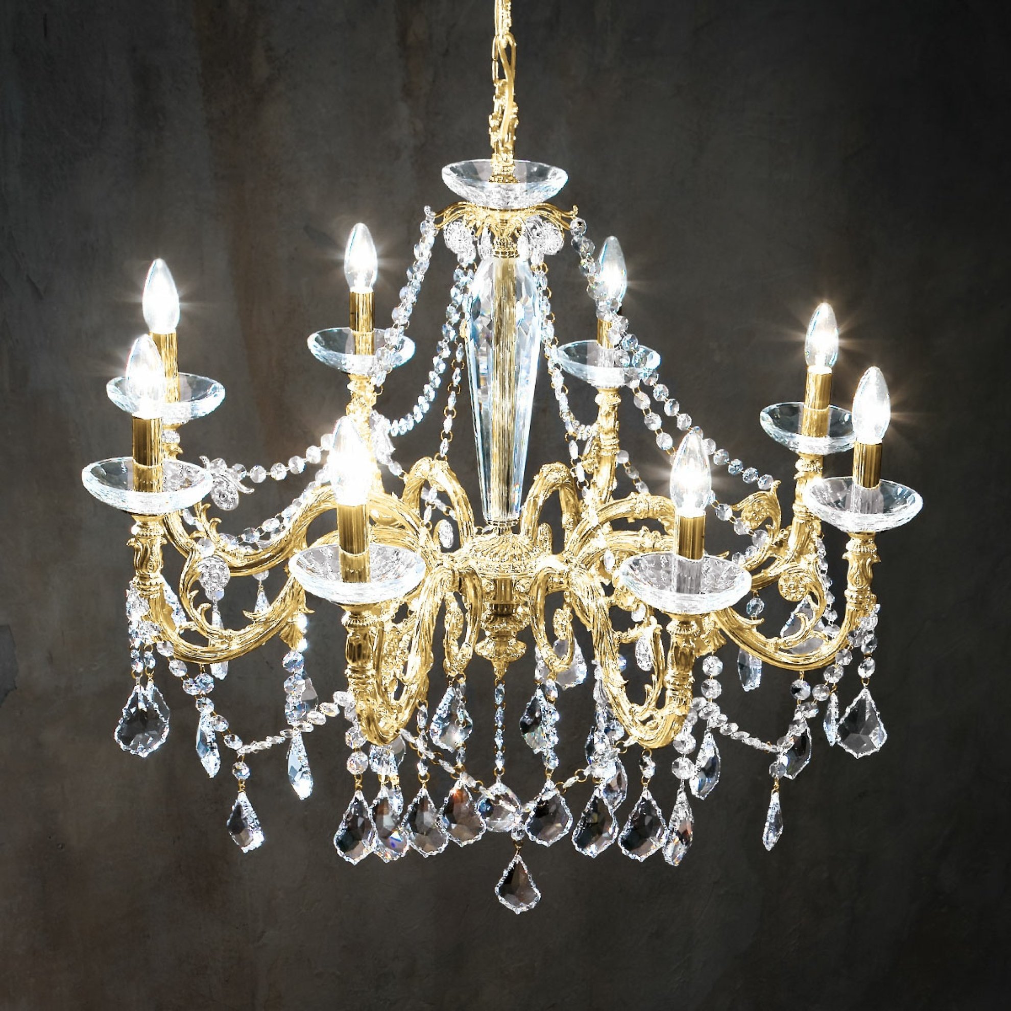Люстра Contarini Crystal Kolarz 1299.88.3.SPT