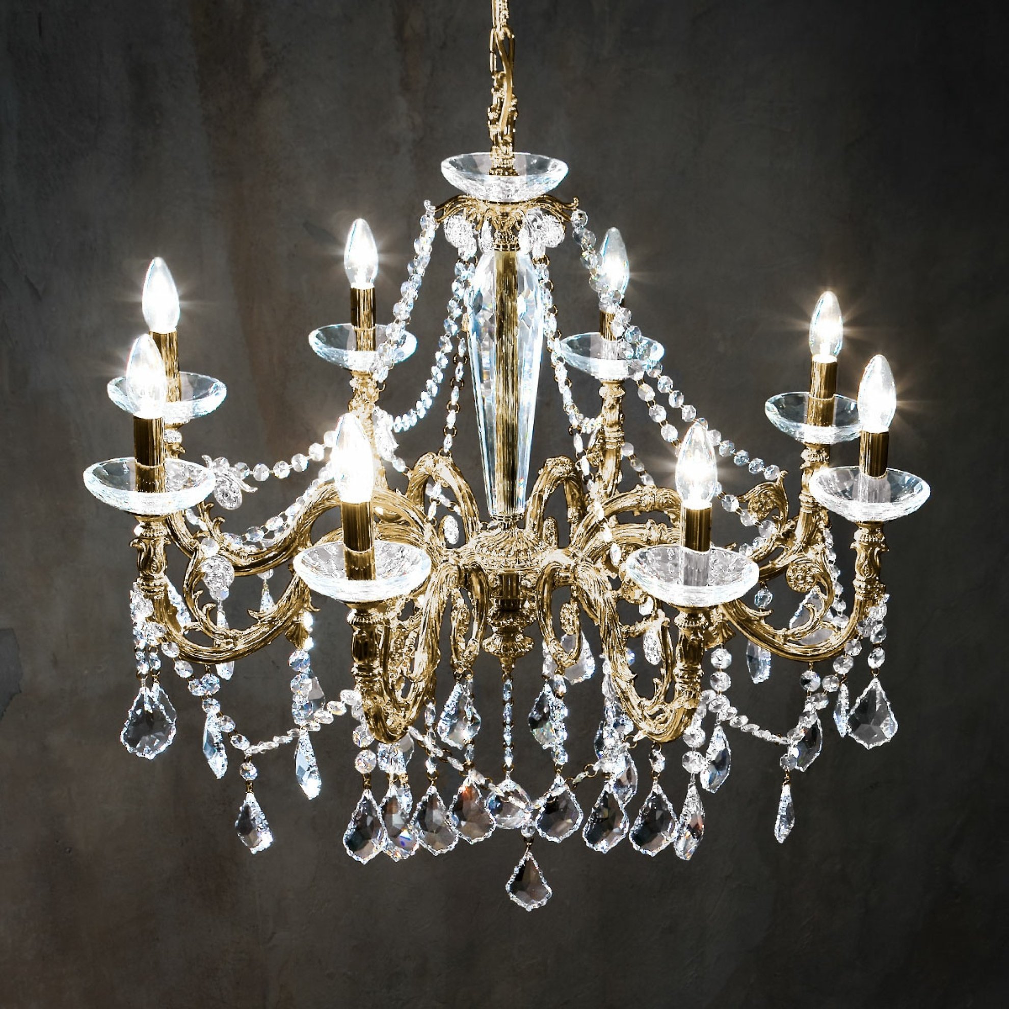 Люстра Contarini Crystal Kolarz 1299.88.4.SPT