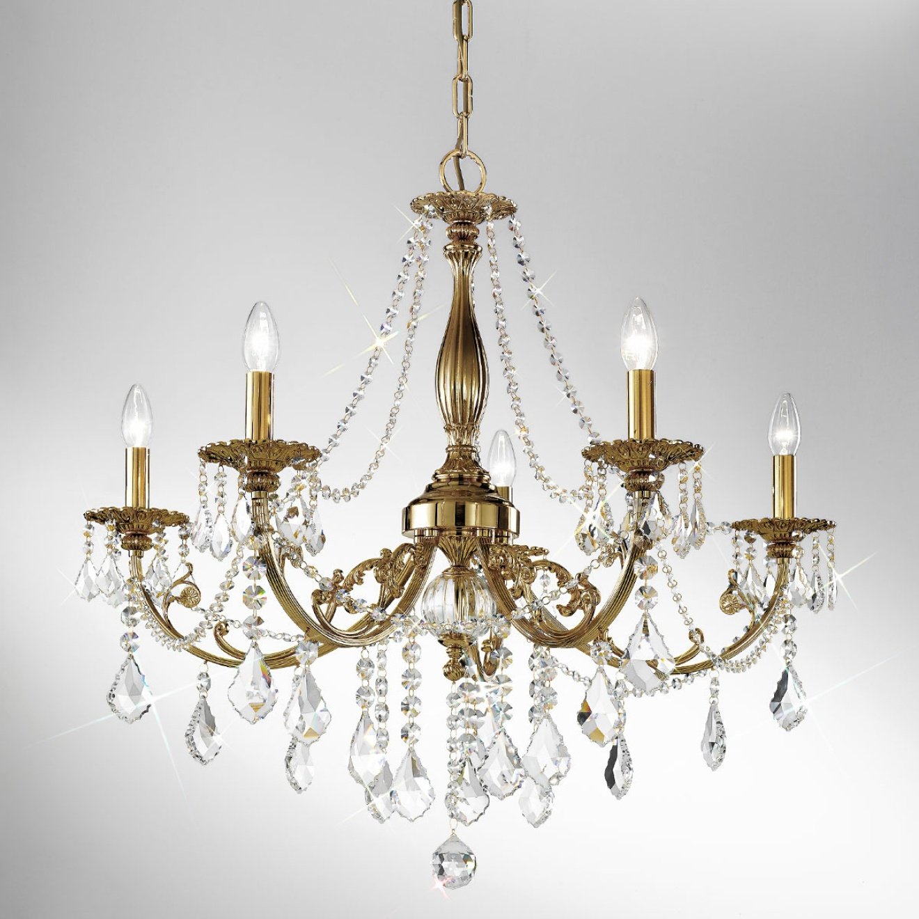 Люстра Pisani Crystal Kolarz 1301.85.4.SPT